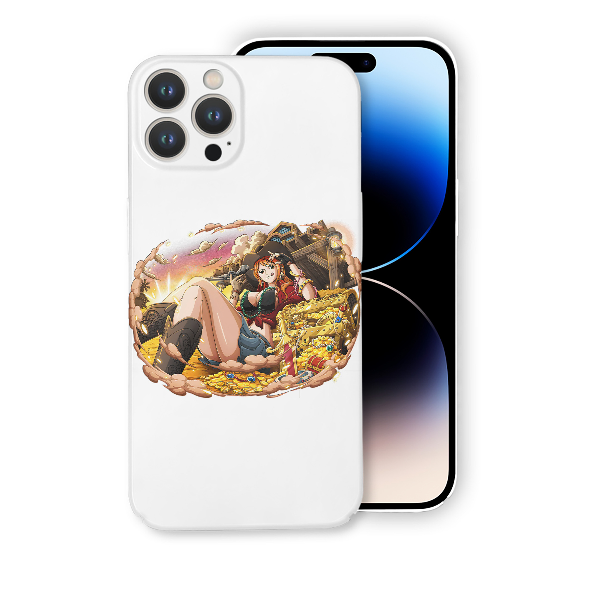 （画像用） ワンピース ナミ ONE PIECE Nami 【iPhone 14シリーズ対応】ハードケース